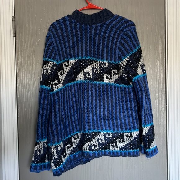 Free People Printed Cardigan Sweater S - Picture 2 of 5